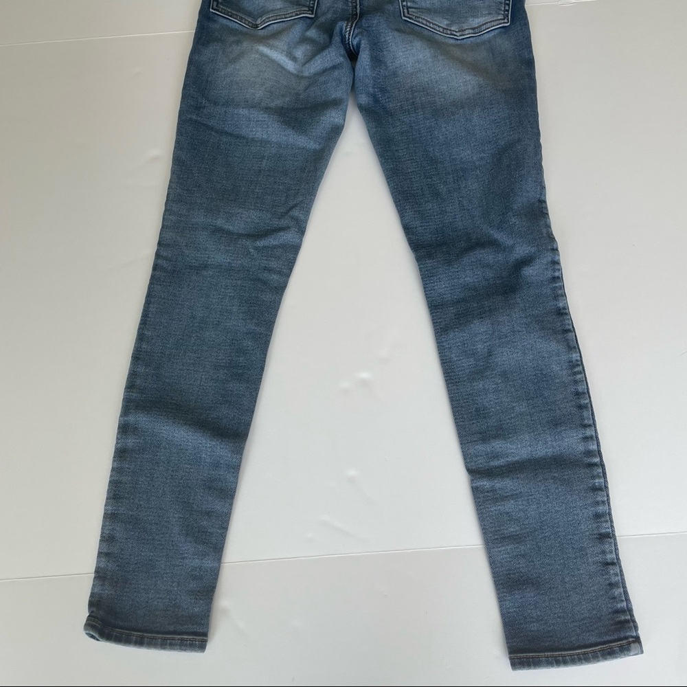 American Eagle Super Stretch Jegging Womens Size 8 Jeans Mid Rise Denim Blue - Picture 9 of 9